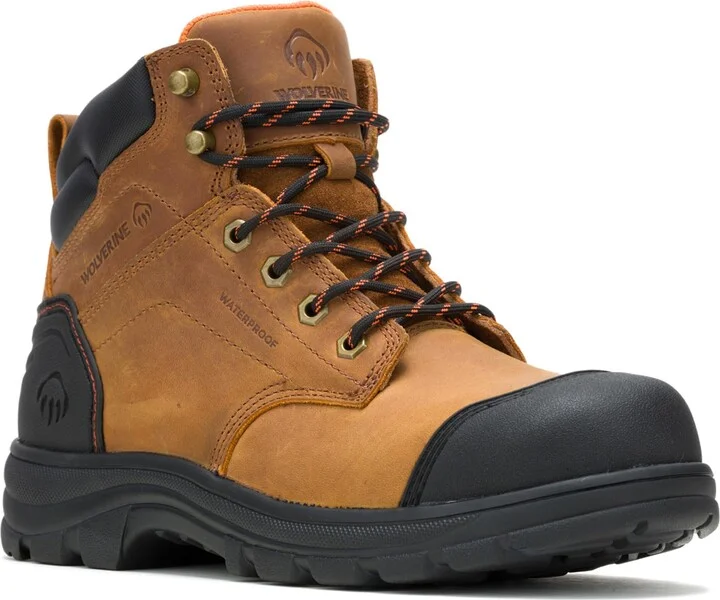 Wolverine Men's Carlsbad Cap-Toe 6" Construction Boot