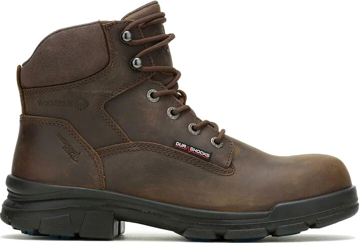 Wolverine Men's DuraShocks SR Icon Waterproof 6" Construction Boot