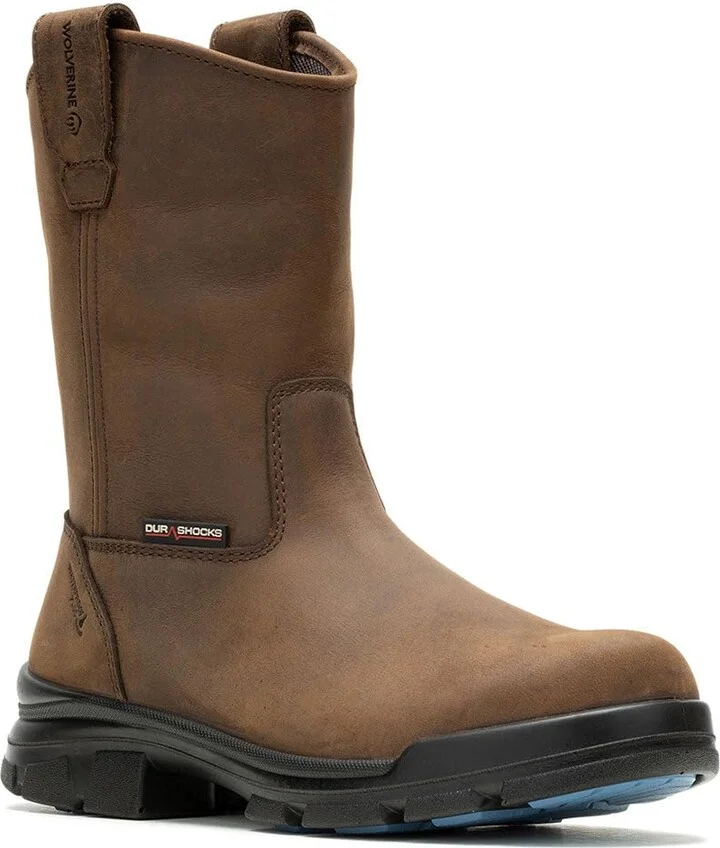 Wolverine Men's DuraShocks SR Icon Waterproof Wellington Construction Boot