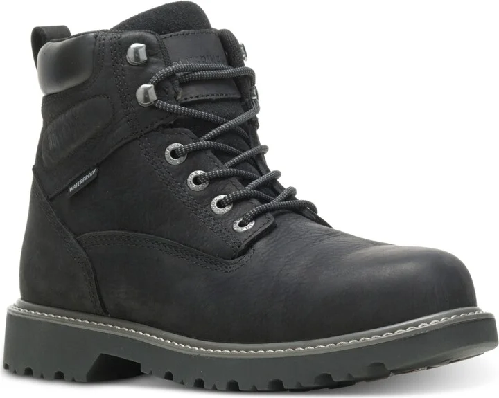 Wolverine Men's Floorhand Waterproof 6" Lace-Up Boots