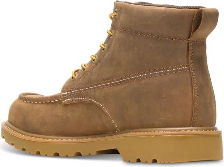 Wolverine Men's Floorhand Waterproof Moc Toe 6" Lace-Up Boots - Image 2