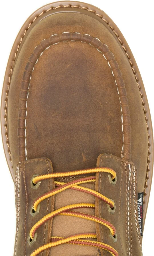 Wolverine Men's Floorhand Waterproof Moc Toe 6" Lace-Up Boots - Image 4