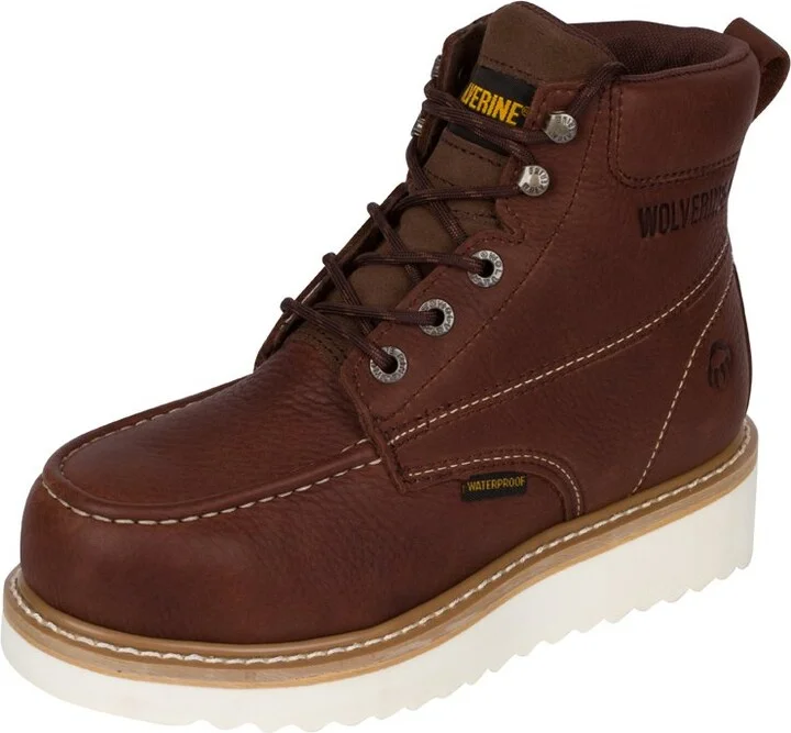 WOLVERINE mens Loader Waterproof Construction Boot