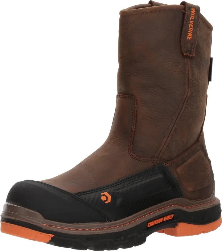 WOLVERINE mens Overpass 10" Composite-toe Wellington Boot