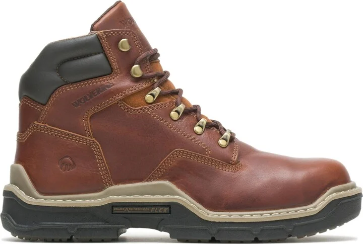 Wolverine Men's Raider DuraShocks 6 Inch Composite Toe Construction Boot