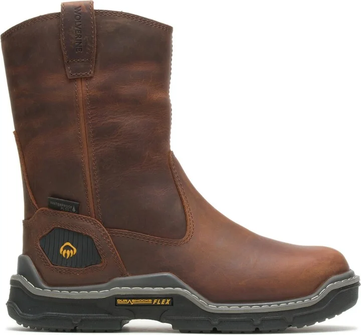 Wolverine Men's Raider DuraShocks Insulated 10 Inch Composite Toe Construction Boot