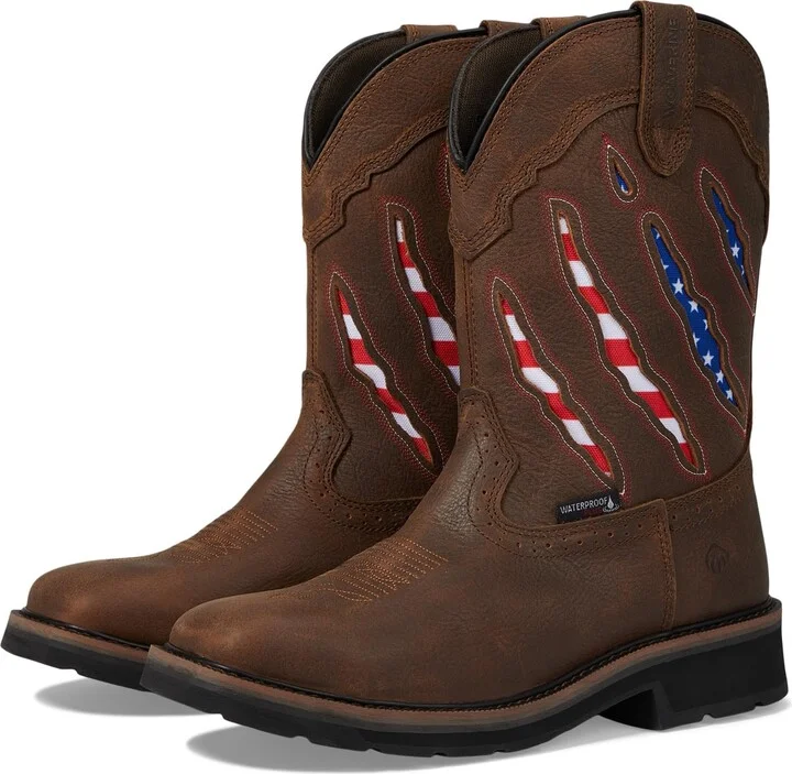 Wolverine Men's Rancher Claw Steel Toe Waterproof Wellington Boot