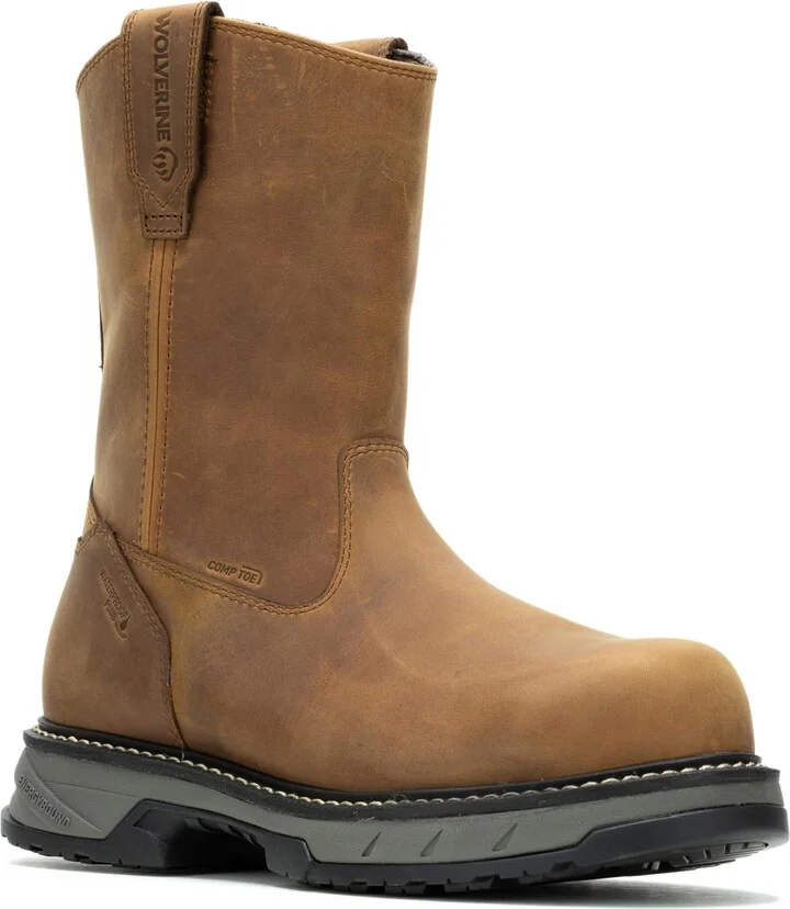 Wolverine Men's Reforce Wellington Waterproof Composite Toe Industrial Boot