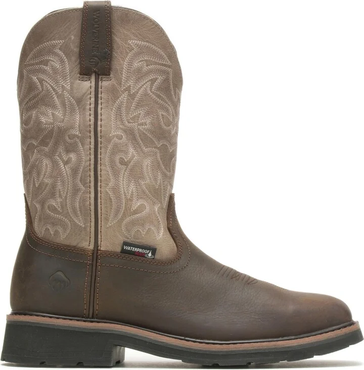 Wolverine Rancher Square Toe Steel Toe Waterproof Wellington