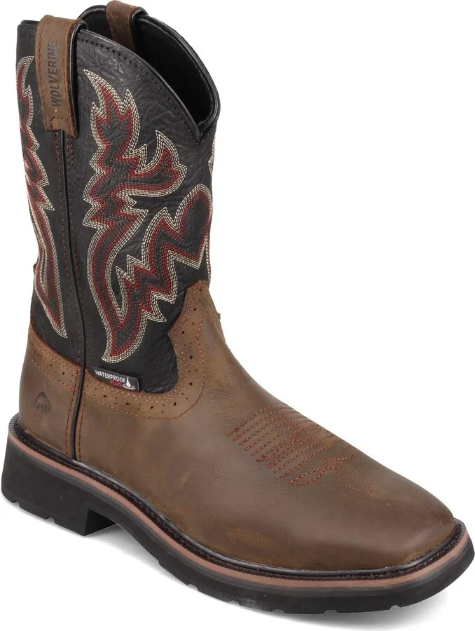 Wolverine Rancher Waterproof Square Toe Wellington
