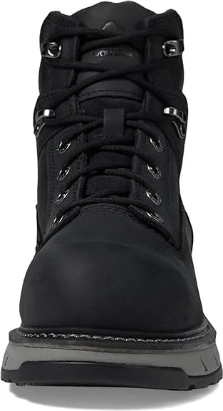 Wolverine Reforce 6 Waterproof Composite Toe Men's Work Boots Black : 11.5 D - Medium, Leather - Image 2
