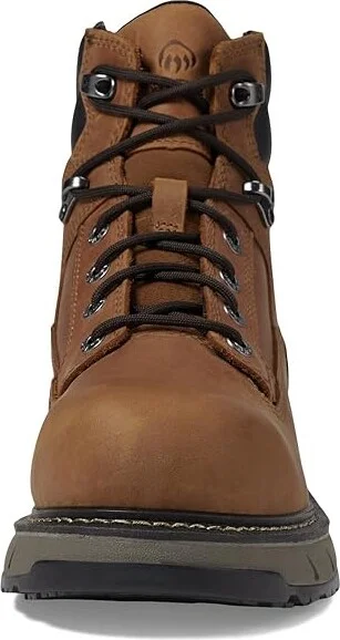 Wolverine Reforce 6 Waterproof Composite Toe Men's Work Boots Cashew : 8 D - Medium, Leather - Image 2