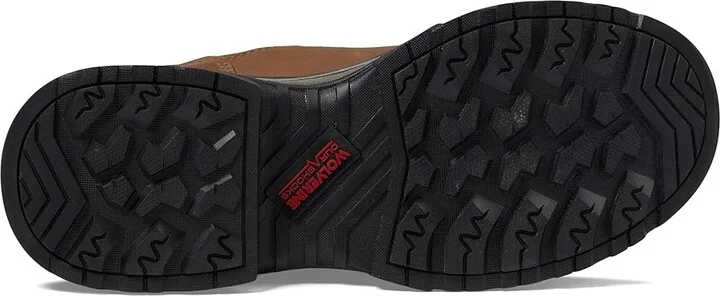 Wolverine Reforce 6 Waterproof Composite Toe Men's Work Boots Cashew : 8 D - Medium, Leather - Image 3