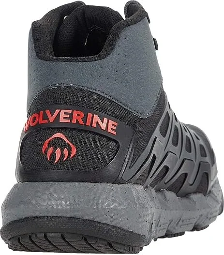 Wolverine Rev Durashocks Ultraspring Mid CarbonMAX Men's Shoes Charcoal : 11 D - Medium - Image 4