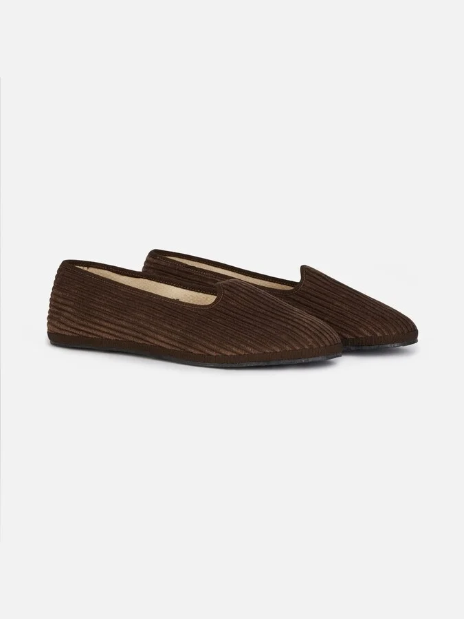 Woman Corduroy Slipper Loafers My Chalom Special Edition - Image 2