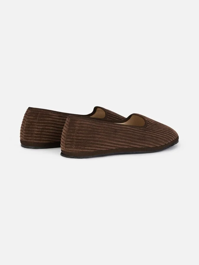 Woman Corduroy Slipper Loafers My Chalom Special Edition - Image 3