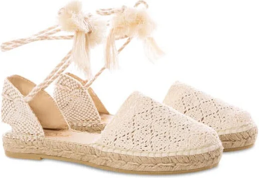 Woman Crochet Espadrillas