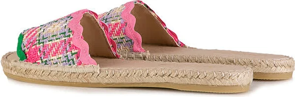 Woman Espadrilla With Multicolor Tweed - Image 3