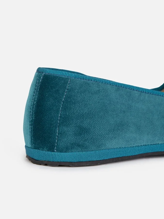 Woman Velvet Slipper Loafers My Chalom Special Edition - Image 4