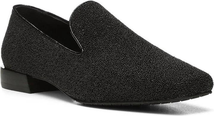 Women Adeline Loafer In Black Caviar