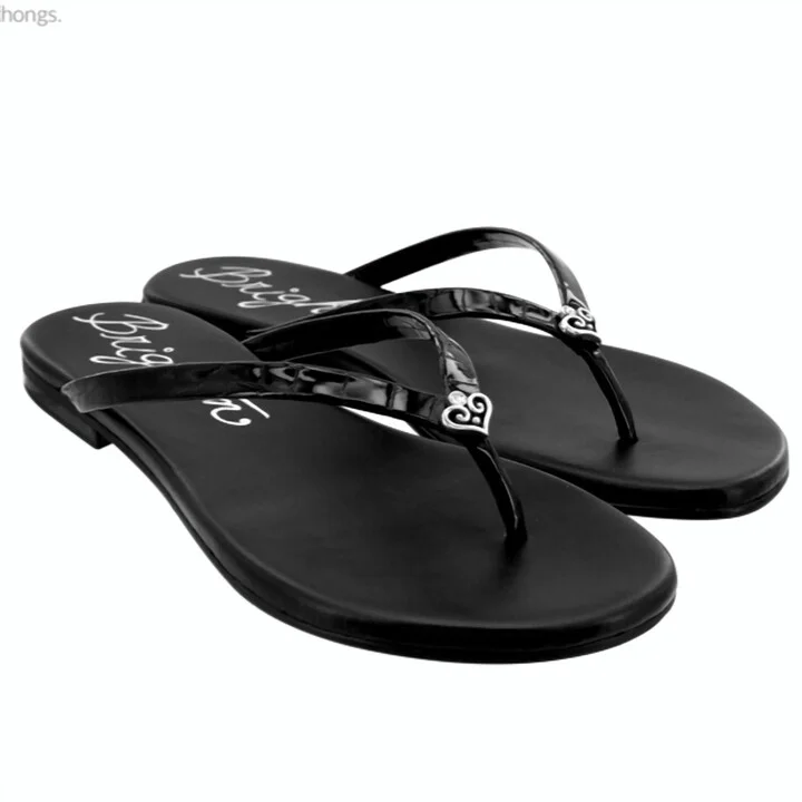 Women Amuse Flat Sandal In Black