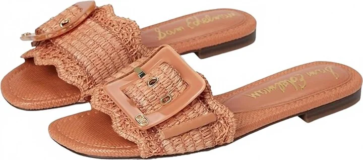 Women Bambi Slide Sandal In Coral