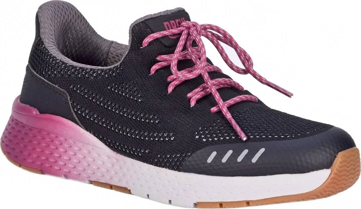 Women Bandit Shoe In Black Mesh Combo