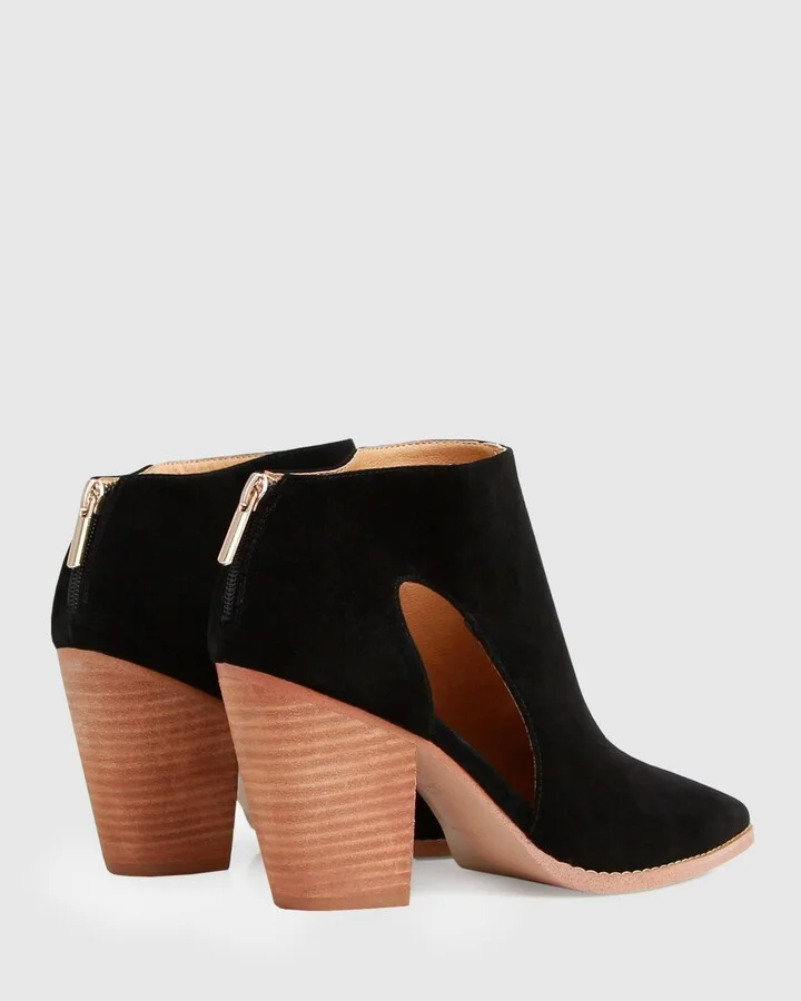 Women Belle & Bloom Midnight Special Suede Ankle Boot - Image 4