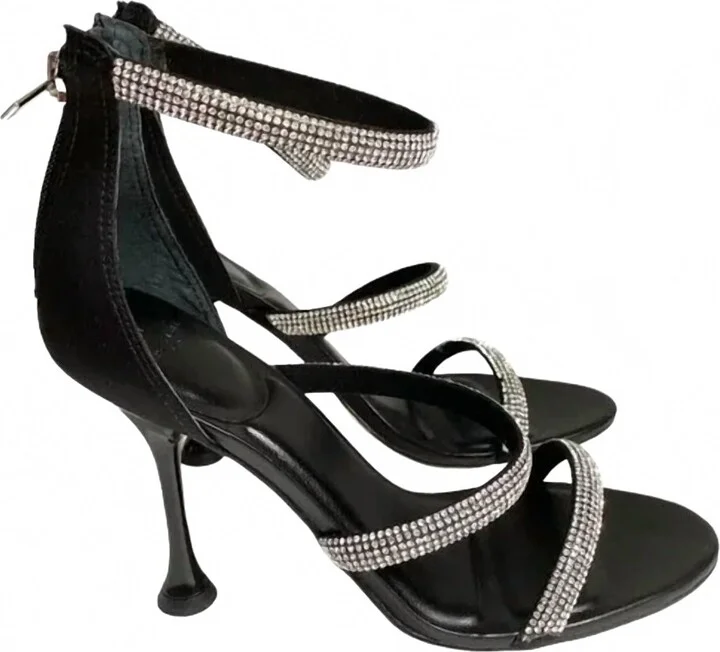 Women Carita Heeled Sandal In Black