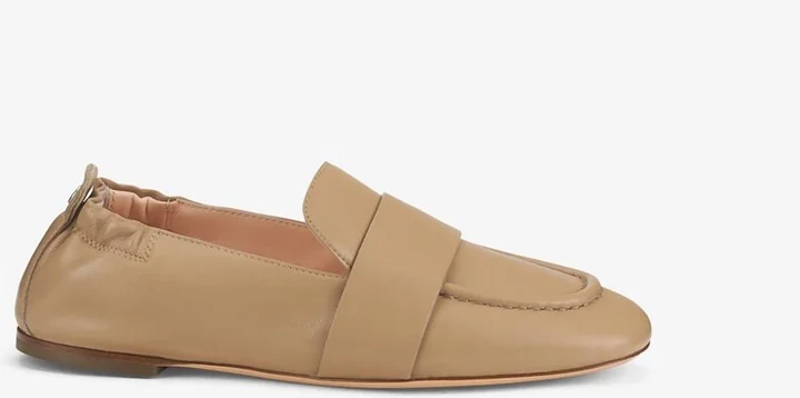 Women Chistiana Leather Moccasin In Cocoa