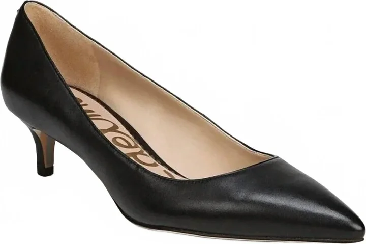 Women Dori Kitten Heel Pump In Black