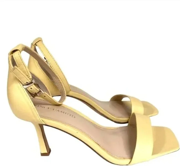 Women Enella Ankle Strap Sandals In Yellow
