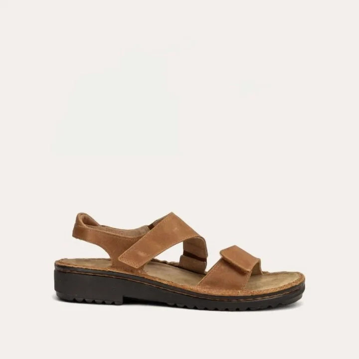 Women Enid Sandals In Latte Brown