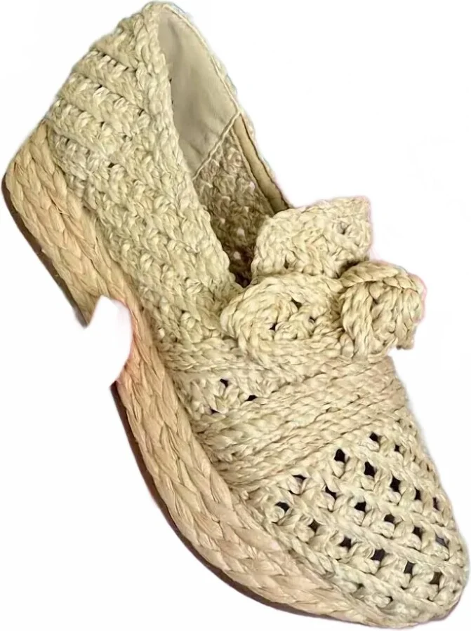 Women Espanola Raffia Loafer In Natural