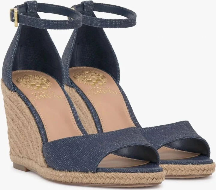 Women Felyn Wedge Sandal In Denim