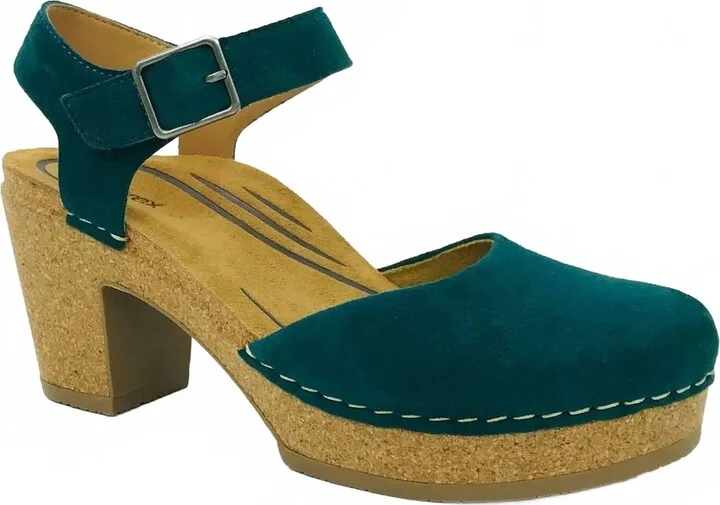 Women Finley Heel In Dark Teal