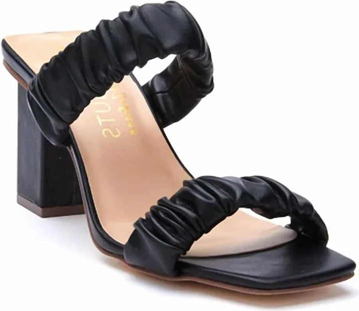 Women First Love Sandal In Black