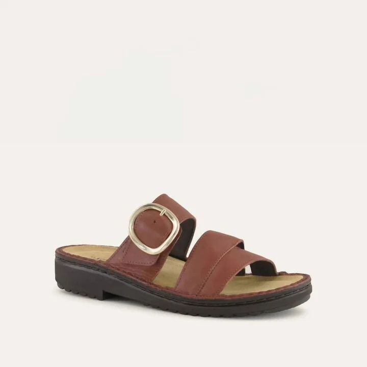 Women Frey Sandals In Chestnut