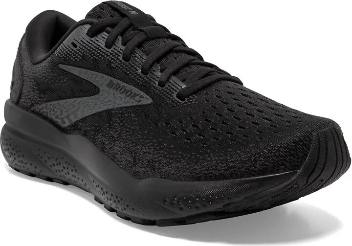 Women Ghost 16 Road Running Shoes In Black/black/ebony