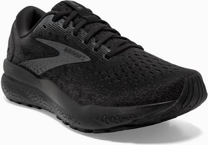 Women Ghost 16 Road Running Shoes In Black/black/ebony