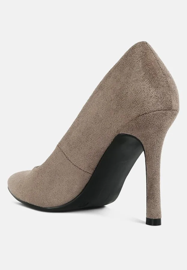 Women gilmore suede formal stiletto pumps - Image 3