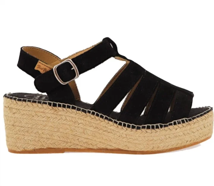 Women Iria Se Wedge Sandal In Negre