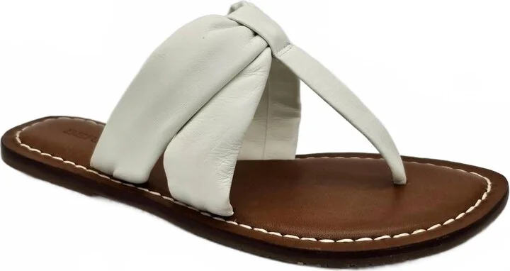 Women Margaret Thong Sandal In White
