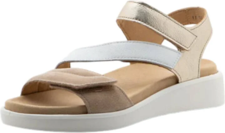 Women' Marina Sandals In Sand/white/platinum