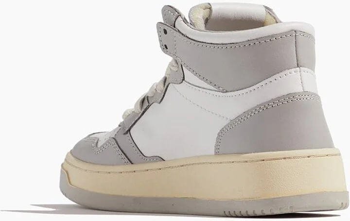 Women Mid Sneakers in White/Vapor - Image 3