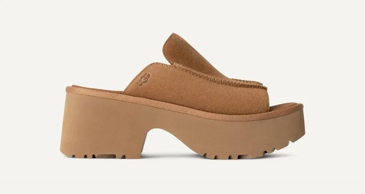 Women New Heights Slide In Chestnut