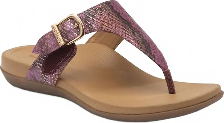 Women Rita Sandal In Pink Snake