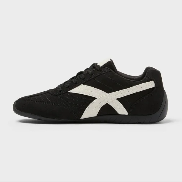 Women’s Chandler Jogger Sneakers with Memory Foam Insole – Wild Fable™ Black - Image 2