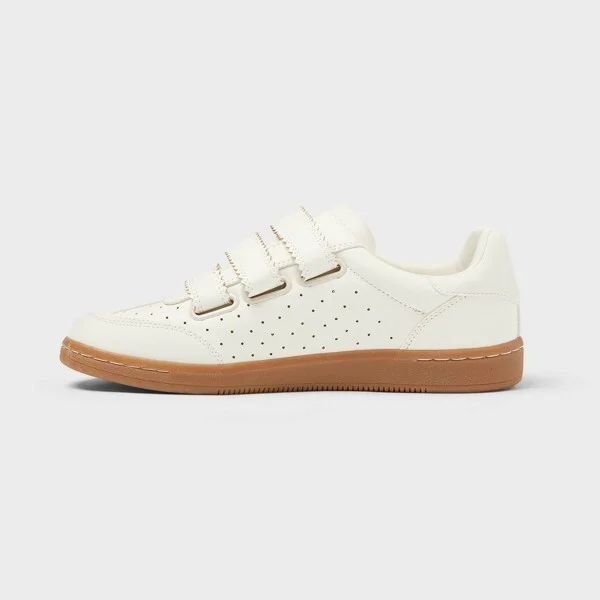 Women’s Richie Easy Closure Sneakers with Memory Foam Insole – Universal Thread™ White - Image 2