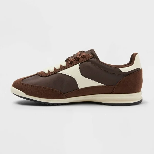 Women’s Skyler Jogger Sneakers with Memory Foam Insole – Universal Thread™ Brown - Image 2